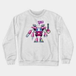 Robo-pussycat Crewneck Sweatshirt